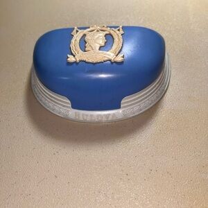 Vintage Bulova Art Deco Cameo Watch Jewelry Box